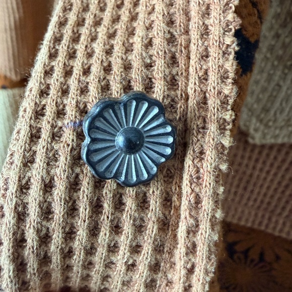 POL Multi Texture and Pattern Brown and  Tan Shacket, L - Picture 6 of 15